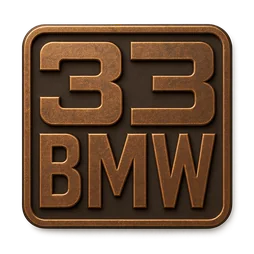 33BMW লোগো
